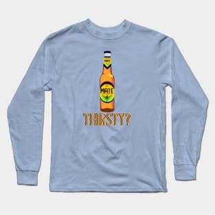 Mate Bottle Yerba Drink Long Sleeve T-Shirt